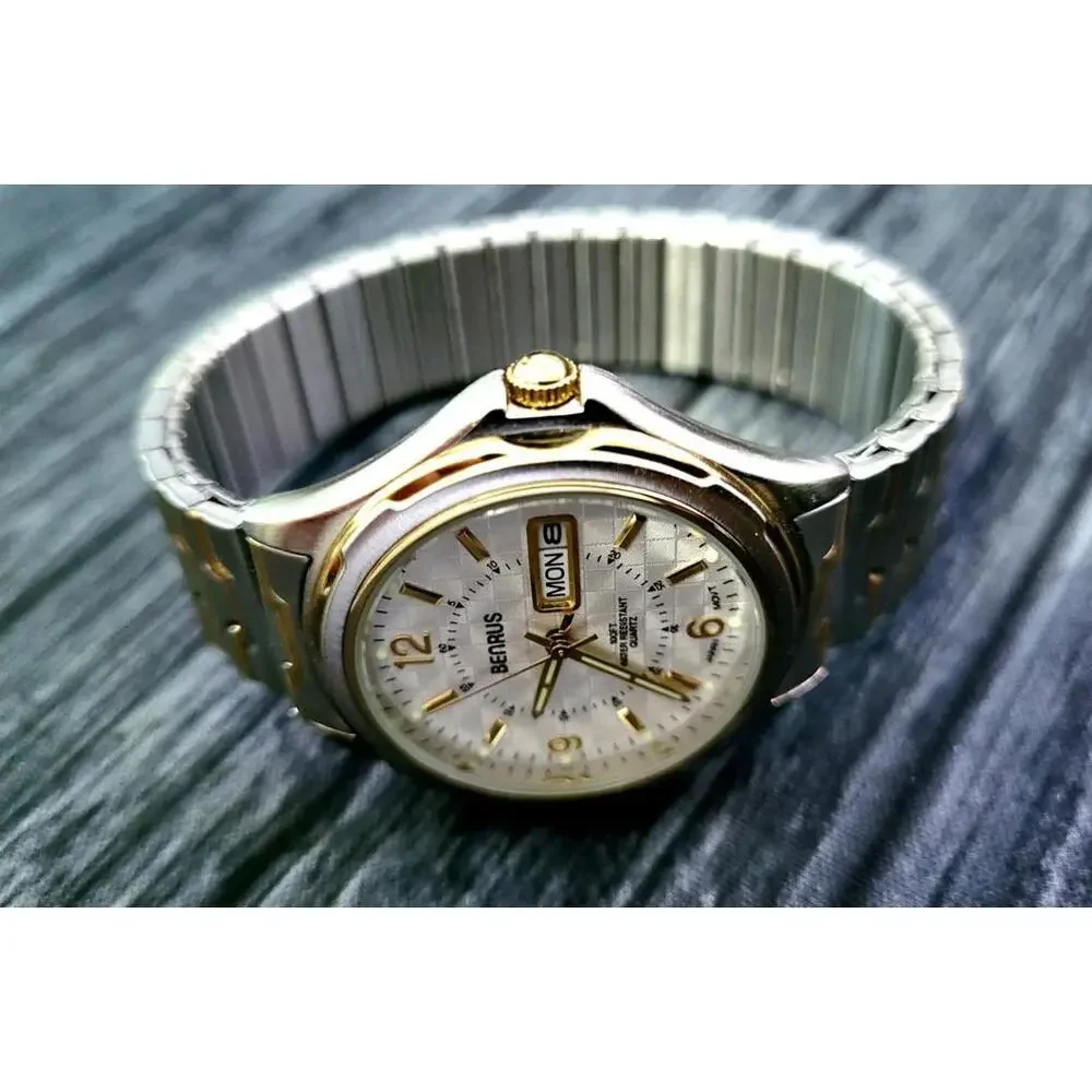 Rare Condition Vintage Benrus Mens Dress Watch‎ New in Box